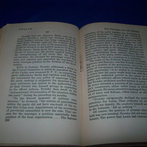 Vintage Hardcover Book - Stalin by Isaac Don Levine - 1931 - Picture 7 of 7